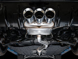 AWE Tuning 2023 Honda Civic Type R FL5 Touring Edition Exhaust w/ Triple Chrome Silver Tips - 3015-52287