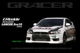 GReddy 08+ Mitsubishi Evolution X Urethane Front Lip Spoiler - 17030014