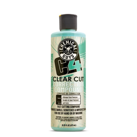 Chemical Guys C4 Clear Cut Correction Compound - 16oz - GAP11616