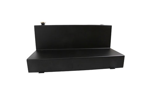 Dee Zee Universal Tanks - Auxiliary L-Shape Black Steel - DZ92747XSB