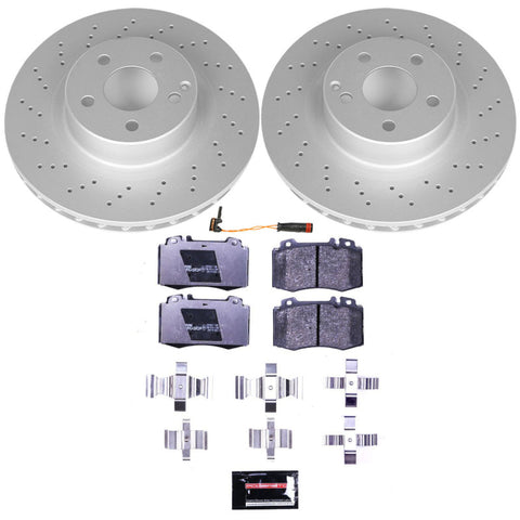 Power Stop 00-03 Mercedes-Benz CL500 Front Euro-Stop Brake Kit - ESK5235