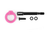 PERRIN 08-14 Subaru WRX/STI Sedan Tow Hook Kit (Rear) - Hyper Pink - PSP-BDY-251HP