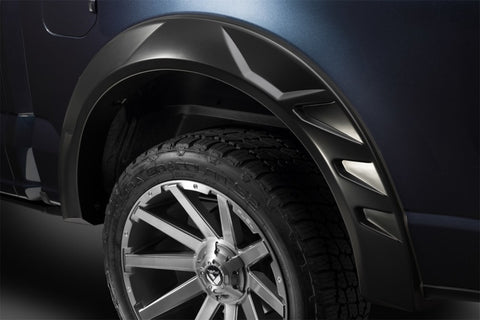 Bushwacker 21-24 Ford F-150 (Excl. Lightning) DRT Style Flares 4pc - Black - 20972-02