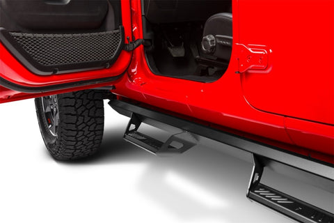 N-Fab Predator Pro Step System 2018 Jeep Wrangler JL 4 Door SUV - Tex. Black - PRJ1863-TX