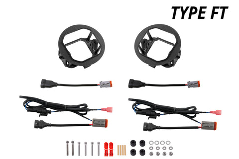 Diode Dynamics SS3 Type SDX Fog Light Mounting Kit - DD6532P