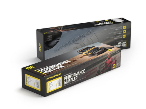 MagnaFlow Muffler Mag SS 14X5X8 2X2 C/C - 12214