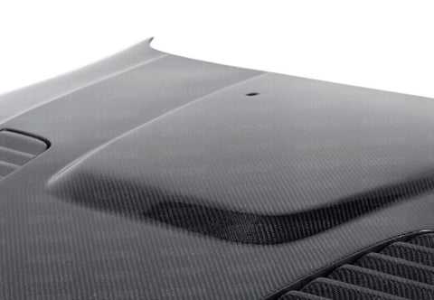 Seibon 97-03 BMW 5 Series 4Dr (E39) GTR-Style Carbon Fiber Hood - HD9703BMWE39-GTR