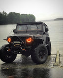 Oracle 7in High Powered LED Headlights - Black Bezel - ColorSHIFT No Controller - 5769-334