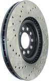 StopTech 00-06 Audi TT Left Front Drilled Rotor - 128.33062L