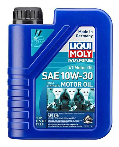 LIQUI MOLY 1L Marine 4T Motor Oil SAE 10W30 - 20520