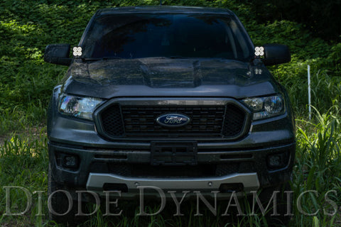 Diode Dynamics 19-21 Ford Ranger Sport SS3 LED Ditch Light Kit - White Combo - DD6583