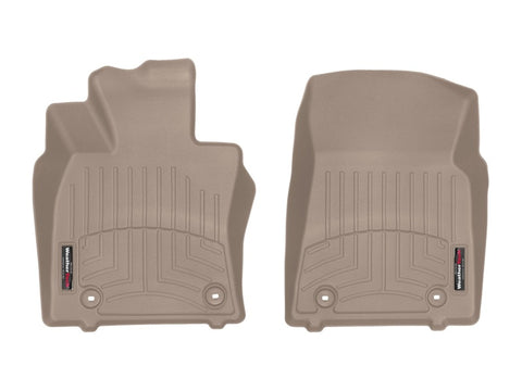 WeatherTech 2019+ Lexus ES Front FloorLiner - Tan - 4514961