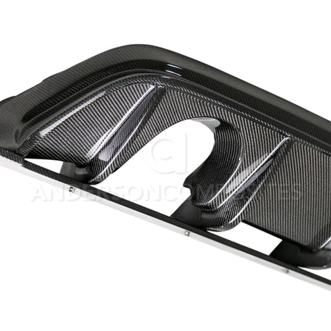 Anderson Composites 2016+ Ford Focus RS Type-R Rear Diffuser - AC-RL16FDFO-AR