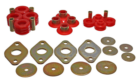 Energy Suspension Cab Mount Bushing - Red - 8.4103R