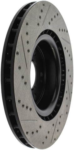 StopTech 10 Hyundai Genesis Coupe w/ Factory Brembo Slotted & Drilled Left Front Rotor - 127.51036L