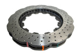 DBA 08-19 Audi R8 (w/Iron Rotor) Front 5000 Series Drilled & Slotted Ring - DBA52834.1WXD