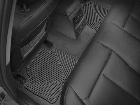 WeatherTech 12+ BMW 3-Series (F30) Rear Rubber Mats - Black - W268