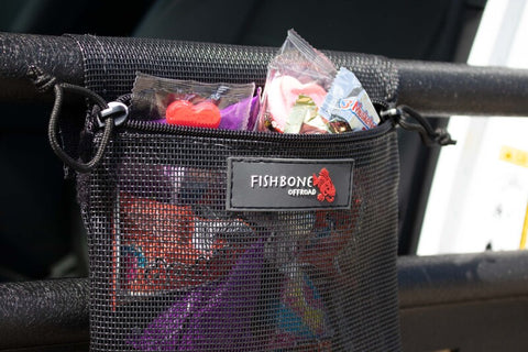 Fishbone Offroad 2018+ Jeep Wrangler JL 2 Door Tube Door Storage Bag - FB55272