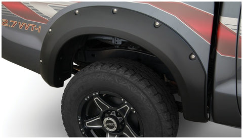 Bushwacker 11-13 Toyota Hilux Pocket Style Flares 4pc 59.8in Bed - Black - 31929-02