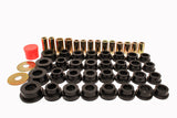 Energy Suspension Subaru 08-12 Impreza/08-14 WRX Black Rear Control Arm Bushing Set - 19.3103G
