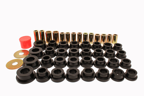 Energy Suspension Subaru 08-12 Impreza/08-14 WRX Black Rear Control Arm Bushing Set - 19.3103G