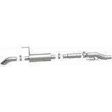 MagnaFlow 11 Ford F-150 3.7L/5.0L/6.2L SS Catback Exhaust w/ 3in SS Turn Down Tip - 17137