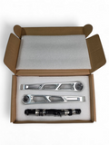 Elektric Offroad 2024+ Can Am Maverick R Front Sway Bar Links Anodized Clear - RVSPA0003-C