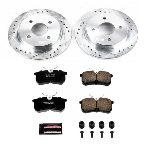 Power Stop 14-19 Ford Fiesta Rear Z23 Evolution Sport Brake Kit - K1363
