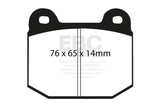 EBC 03-04 Infiniti G35 3.5 (Manual) (Brembo) Bluestuff Rear Brake Pads - DP51537NDX