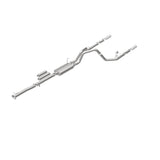 MagnaFlow Stainless Cat-Back Exhaust 2015 Chevy Silverado 2500HD 6.0L Dual Split Rear Exit 4in - 19027
