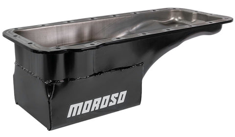 Moroso Ford 352-428 FE (w/Front Sump) Deep Wet Sump 7qt 7.5in Steel Oil Pan - 20609