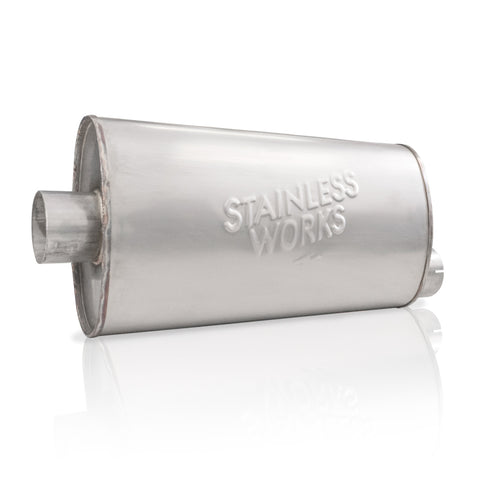 Stainless Works 2020-21 Silverado HD 6.6L Redline Catback Polished Tips - CT220CBR