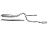 Gibson 20-22 Silverado/GMC Sierra 2500 HD 6.6L Crew Cab (Long Bed) Cat-Back Dual Split Exhaust - 65713