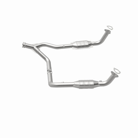 MagnaFlow DF Cat. Conv 95-99 Range Rover 4.0/4.6L GEMS Y-Pipe Assembly *NOT FOR SALE IN CALIFORNIA* - 93694