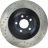StopTech 07-10 Audi S6 Drilled Right Rear CRYO Rotor - 128.33117CR