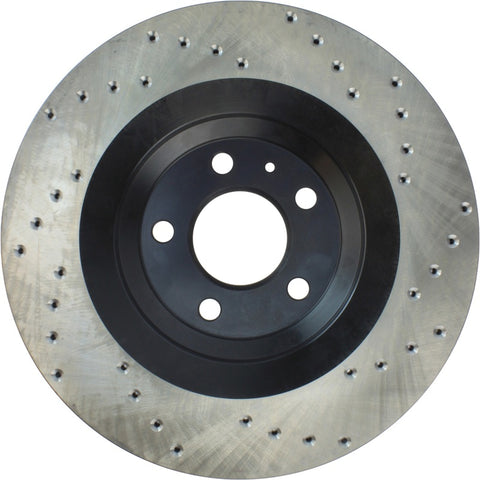 StopTech 07-10 Audi S6 Drilled Right Rear CRYO Rotor - 128.33117CR