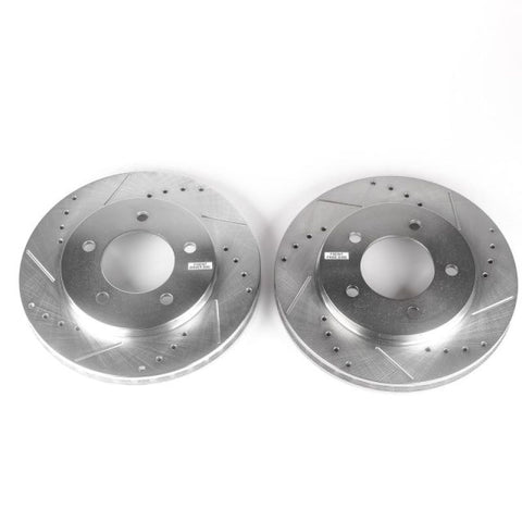 Power Stop 97-02 Ford Expedition Front Evolution Drilled & Slotted Rotors - Pair - AR8558XPR