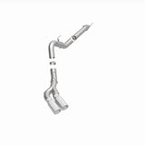 MagnaFlow CatBack 2018 Ford F-150 V6-3.0L Dual Exit Polished Stainless Exhaust - MF Series - 19422