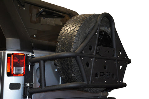 DV8 Offroad 07-18 Jeep Wrangler Body Mounted Tire Carrier - TCSTTB-01
