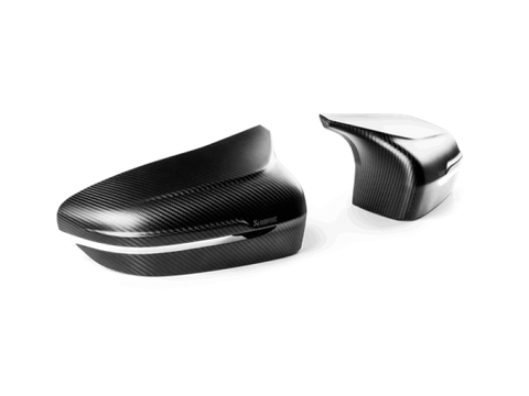 Akrapovic 2016+ BMW M2 (F87) Carbon Fiber Mirror Cap Set - Matte - WM-BM/CA/1/M