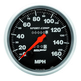 AutoMeter Gauge Speedometer 5in. 160MPH Mechanical Sport-Comp - 3995