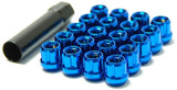 Wheel Mate Muteki Open End Lug Nuts - Blue 12x1.50 - 31886U