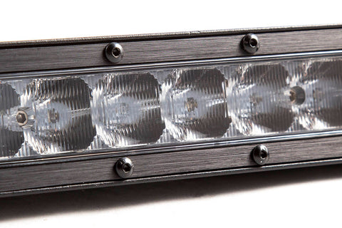 Diode Dynamics 18 In LED Light Bar Single Row Straight Clear Flood Each Stage Series - DD6034