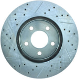 StopTech Select Sport Drilled & Slotted Rotor - Front Right - 227.61072L