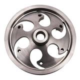 Wehrli 01-16 Chevrolet 6.6L Duramax Twin CP3 Pulley Deep Offset - Raw Finish - WCF100429