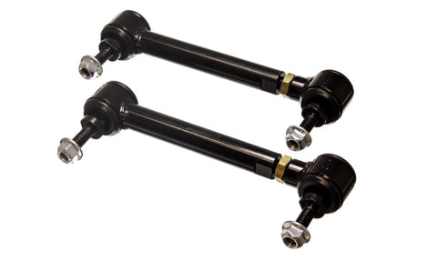 Energy Suspension Universal Black 6-3/4in-7-3/4in inAin Range Pivot Style End Link Set - 9.8172G