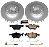 Power Stop 04-05 Mercedes-Benz E320 Front Z23 Evolution Sport Coated Brake Kit - CRK5168
