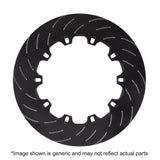 EBC Racing 12-17 Ford Fiesta ST (Mk7) Front Floating SD-Rotor Replacement Left Disc Ring - SGDR300X28 D53LH