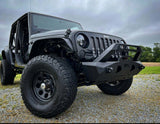 Body Armor 4x4 07-22 Jeep Wrangler JK/JL & Gladiator JT Orion Stubby Front Bumper - JP-19535