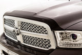 AVS 09-18 Dodge RAM 1500 Quad Cab Ventvisor & Aeroskin Deflector Combo Kit - Matte Black - 56003004
